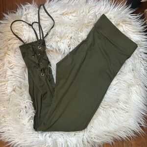 Bongo Lace-Up Leggings